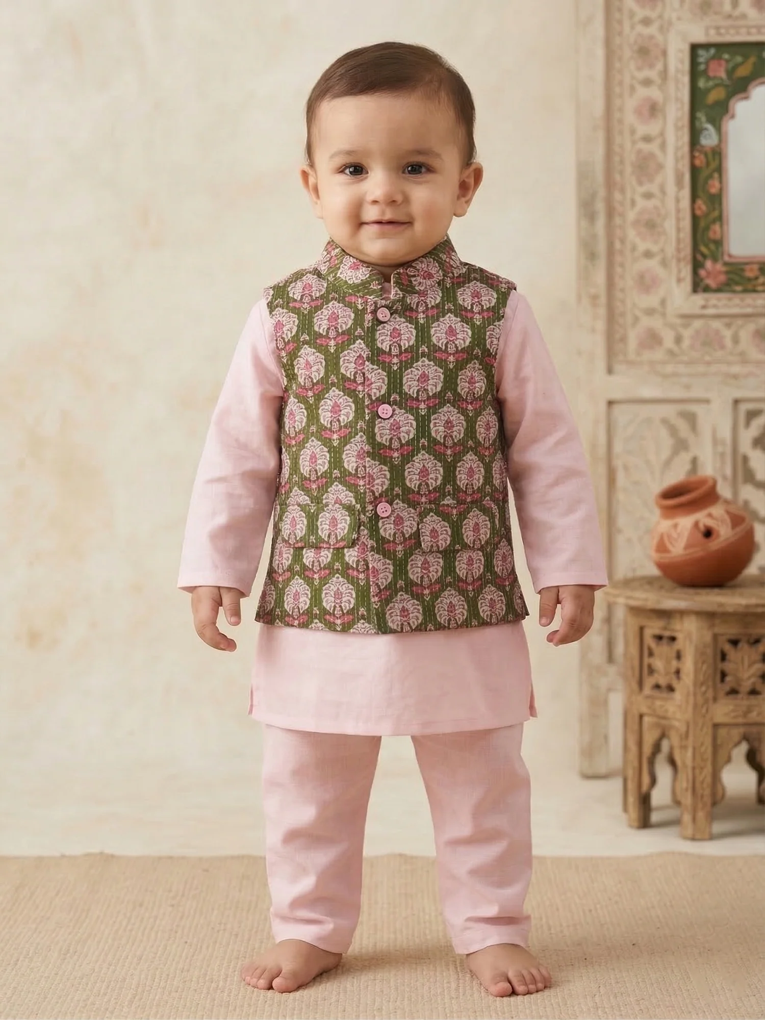 Angel Kids Wear baby kurta set